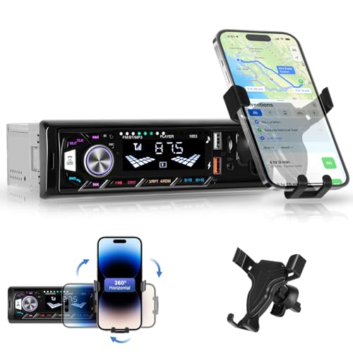 ►【Pulsante luce a 7 colori e uscita audio 4*45 W】Il colore del pulsante luce bluetooth dell'autoradio può essere regolato e ci sono 7 colori tra cui scegliere. Quattro porte di uscita audio da 45 W consentono agli utenti di migliorare significativamente la qualità del suono e di offrire un'esperienza di ascolto più ricca collegando dispositivi audio esterni come amplificatori o subwoofer di alta qualità. Crea un sistema di intrattenimento di bordo personalizzato.