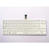 [IDVL]日本語キーボード For 東芝 Dynabook RZ73/CW RZ73/DW RZ73/FW RZ73/JW RZ73/TW [白]