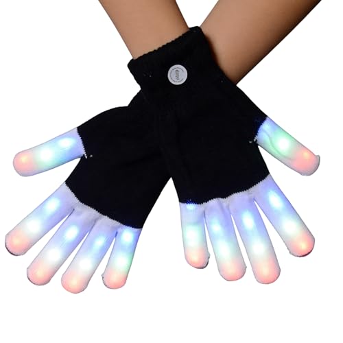 Guantes de dedo LED acaban con disfraces aburridos en adolescentes