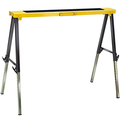 Brennenstuhl 1444610 MB 120 KH Tréteau de Travail Pliable, Noir/Jaune/Argent, 5 m