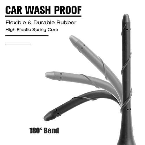 Ksaauto 7 Inch Rubber Antenna For 2006-2022 Mazda Mx-5 Miata Rf Nd Nc ┃ Oem Nf47-66-A30A ┃ S-Shaped Sporty Line, A Spirit Of Continuous Upward Breakthrough #TOP4