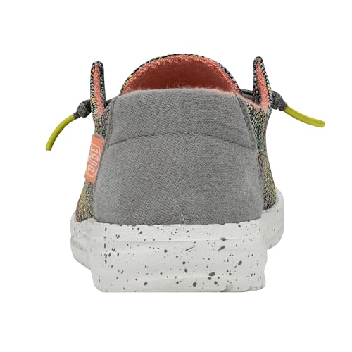 Image of HEYDUDE Women's Wendy Chambray | Women's Shoes | Women's Lace Up Loafers | Comfortable & Light-Weight
