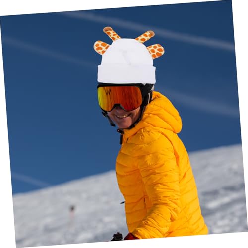 Cubierta de casco de esquí elástica YARNOW funda de hilo decorativa para adultos 5