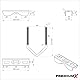 PremiumX Balkon-Halter 40cm Ø 48mm Stahl Mast Geländer-Halterung für Satelliten-Schüssel SAT-Antenne Ausleger Mastaufsatz Mast-Verlängerung