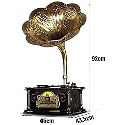 Tourne-Disque rétro, Tourne-Disque phonographe Hi-FI&Home, Version Gramophone, Style rétro Vintage - Les Beatles, Paul McCartney, John Lennon, RIngo Starr, George Harrison Tourne-Disque rétro, Tourne-Disque phonographe Hi-FI&Home, Version Gramophone, Style rétro Vintage – Image 3