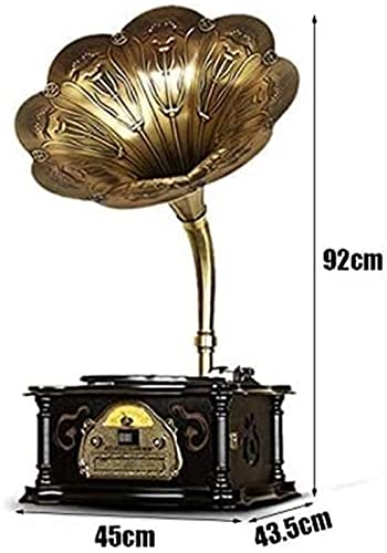 Tourne-Disque rétro, Tourne-Disque phonographe Hi-FI&Home, Version Gramophone, Style rétro Vintage - Les Beatles, Paul McCartney, John Lennon, RIngo Starr, George Harrison Tourne-Disque rétro, Tourne-Disque phonographe Hi-FI&Home, Version Gramophone, Style rétro Vintage – Image 4