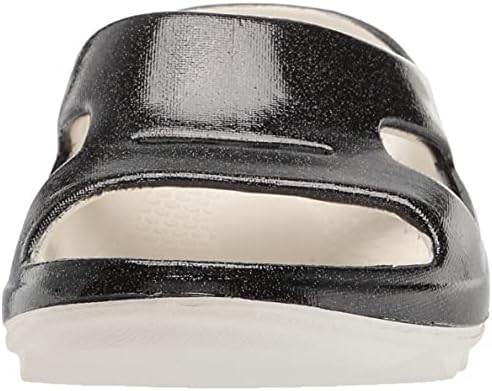 Spenco Women's Slide Sandal Flip-Flop, Black, 9 Wide | Image 1
