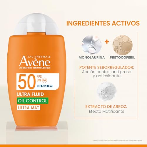 AVÈNE - Ultra Fluid INVISIBLE LSF 50 - Sonnenpflege - Parfümfrei - 50 ml – Ansicht 4