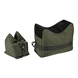 Vientiane Vorderschaftauflage, Vorne & Hinten Gewehrauflage,Waffenauflage,Schießauflage Set für Gewehr/Luftgewehr Outdoor Üben (Grün)