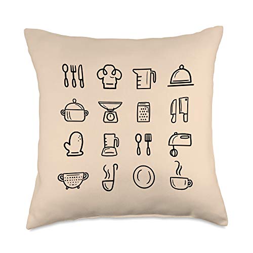 kitchen throw pillows