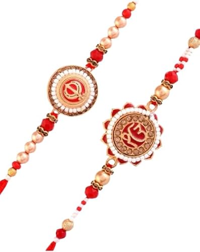 Ramanii International Y Rakhii For Brother Floral Rakhii ʃuXbg Rakhii For Bhaiya Raksha Bandhan Pearl.. Rakhii nhCh Raksh