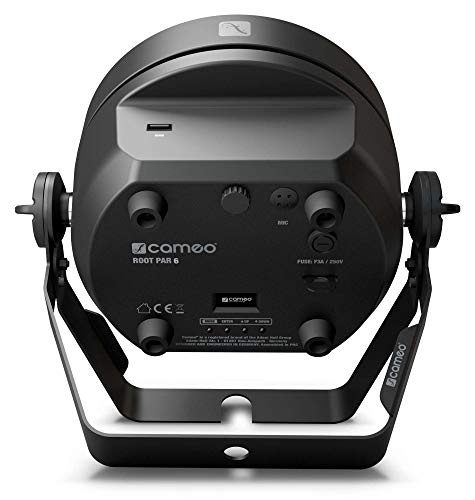Cameo ROOT PAR 6-6 x 12 W RGBAW + UV PAR Scheinwerfer, OLED Display, schwarz