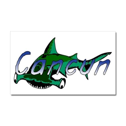 CafePress Cancun Mexico Car Magnet, 20"x 12" Magnetic Door Display