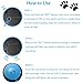 Youeon 6 Pack Voice Recording Button, 6 Colors Dog Buttons for Communication Pet Training Buzzer, 30 Seconds Record & Playback, Funny Record Buttons for Pet, Classroom, Office, Home