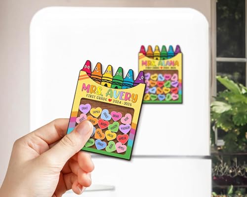 Imán decorativo maestro en diseño grande y acrílico miniatura 4