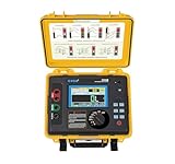 ET3500B 10KV Insulation Resistance Meter High Voltage Insulation Resistance Tester Rated Voltage Up to 10KV | 0.005MΩ-10.0TΩ | Voltage Test DC 0-1000V; AC 0V-700V |Current Test ≥5mA Max.