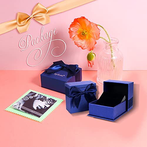 Alphm S925 Sterling Silver Double Stars Necklace Pentagram Pendant Jewelry For Women Gift #TOP6