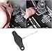 Damage-Free Extractor Connectors Tool, T-Shape Wiring Electrical Connector Removal Puller Tool, 2025 Upgraded Auto Repair Universal Connector Pin Extractor for Cars/Trucks/Atvs (3pcs)
