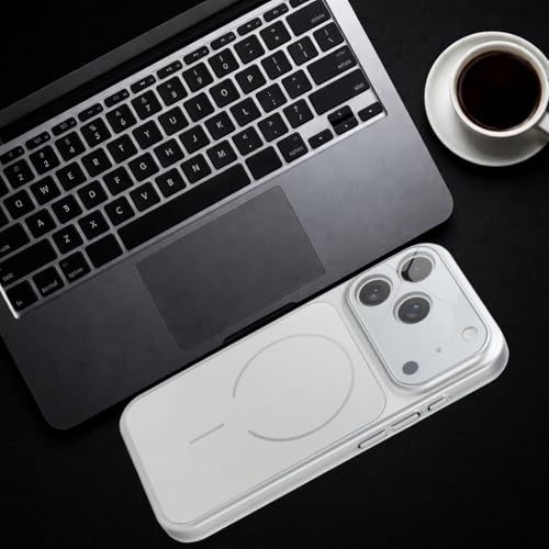 Image of SHINESTAR iPhone 17 Pro Case - Premium Shockproof Protective Cover, Wireless Charging Compatible, Slim & Durable Luxury Back Cover with Camera Protection (Silver)