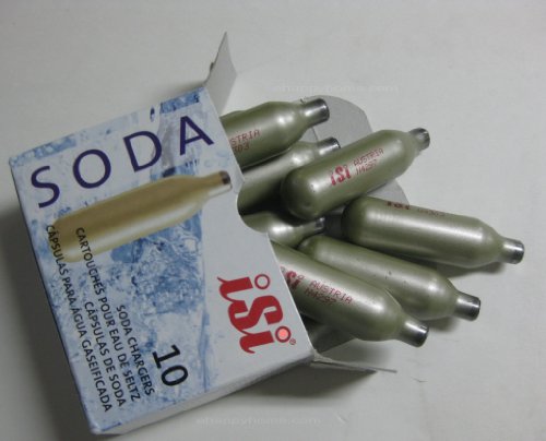 iSi CO2 Soda Siphon Chargers, Set of 30