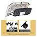 Compatible With VW Polo, Compatible With Vivo MK4 9N 2002~2009 Car Sound Heat Insulation Cotton Interiors Accessories Front Hood Engine Sound Pads(A_STYLE A)