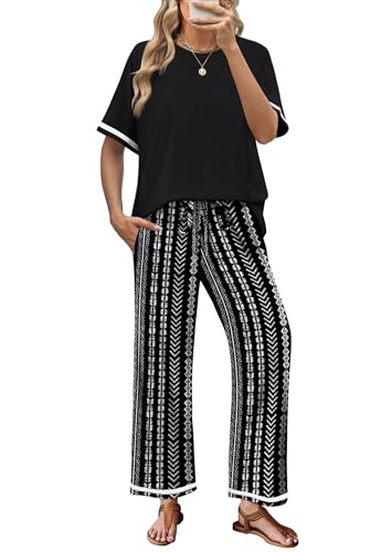 Sampeel Plus Size Spring Clothes for Women two piece sets