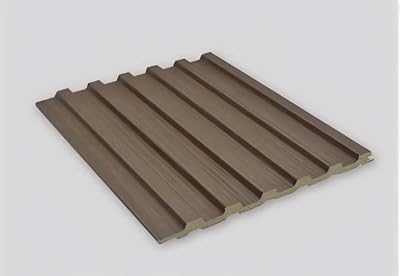 NovaGrid Panel 2PCS 3D Groove Texture Panel Sound Insulation Flat Noodles Wall Panel Solid Core Design, Suitable for Interior Decoration118"x5.11" (Forest Theme)