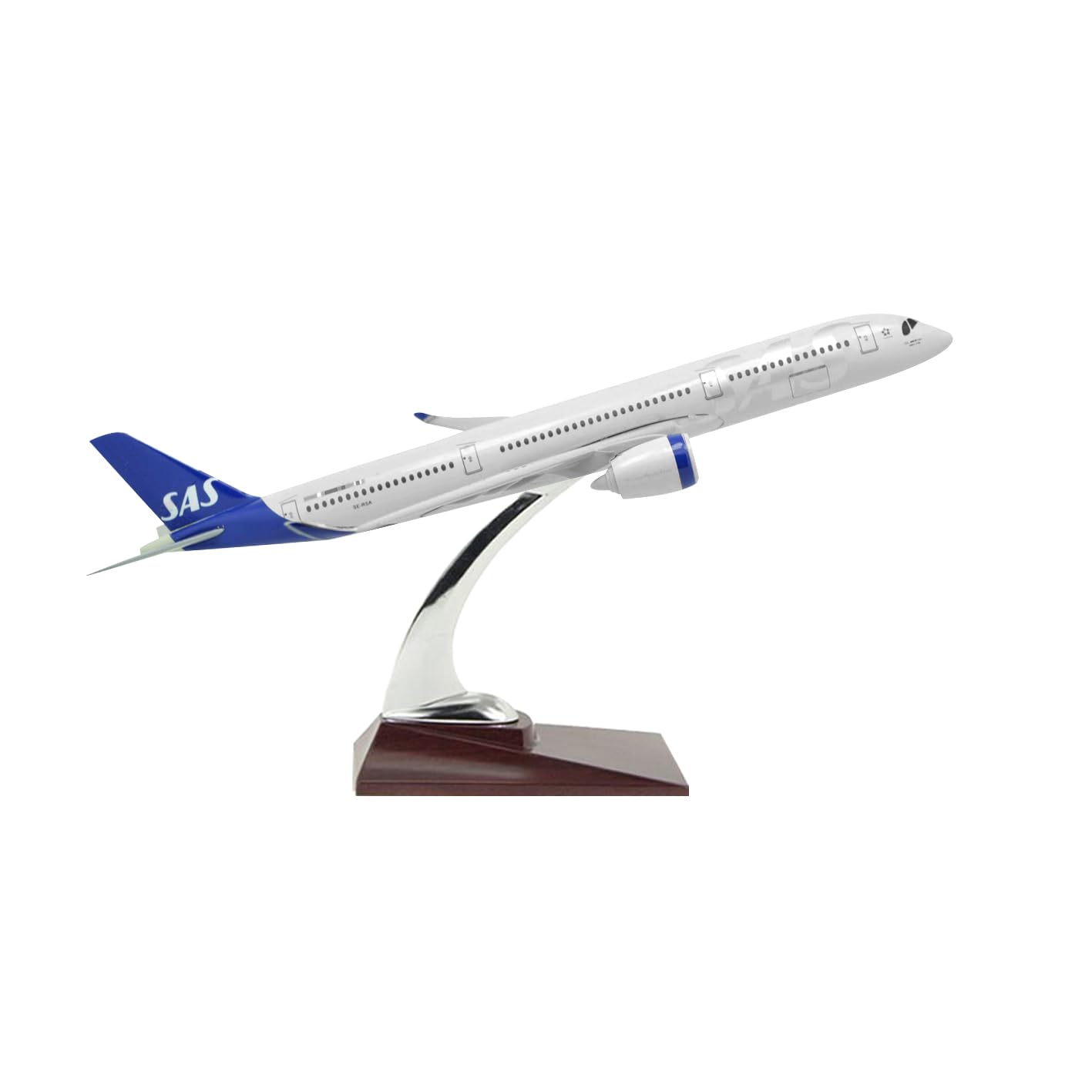 45cm SAS Airbus A350 Aircraft Diecast Metal Miniature Airplane Model