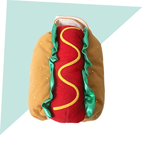 Disfraz Hot Dog para perros y gatos XXS miniatura 3
