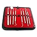 LAJA IMPORTS Dental Tools KIT, 8 Pack Dental Hygiene Toolkit for Home Oral