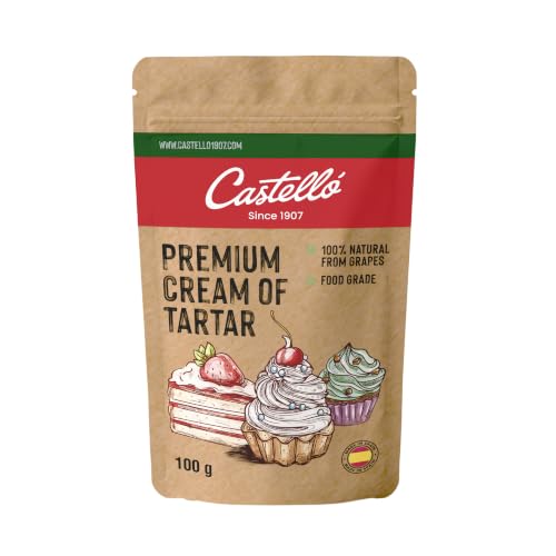 Castello since 1907 Crémor Tártaro Puro 100g | Impulsor y Levadura Natural