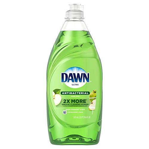 2 Pk. Dawn Ultra Antibacterial Dishwashing Liquid, Apple Blossom 19.4 (38.8 Fl. Oz. Total)