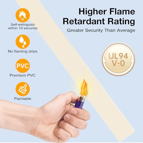 Image of Cord Cover Wall, 157in Delamu Cord Hider Wall Mounted TV, Wire Covers for Cords Cable Management, Cable Raceway Cable Hider Concealer, Cable Cover Wire Hider to Hide Cords, 10XL15.7W0.95H0.55in Beige