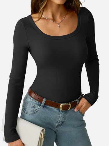 GKBK Women's Long Sleeve Ribbed Tee - Deal with Code - Image 2