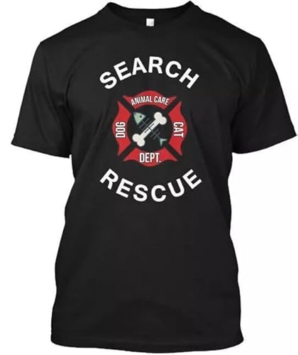 Search and rescue animal rescue t-shirt made in the usa size s to 5xl
