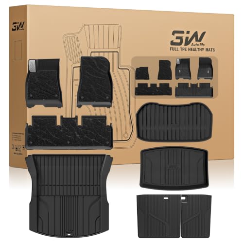 Image of 3W Tesla Model 3 Highland 2024-2026 Floor Mats & Cargo Liner
