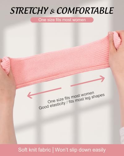 Image of Xtinmee Winter Women Ballet Leg Warmers Knitted