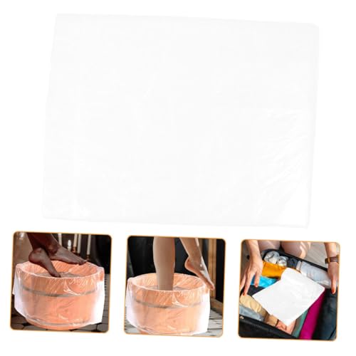 Abaodam 100 piezas bolsas desechables para baño de pies miniatura 7