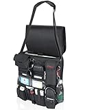 Fitmax Professional Car Truck Front Seat Organizer, Patrol Police Bag With dedicated and Secured lap