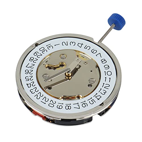 Mouvement de montre 5040D avec fonctions chronographe et date pour une réparation fiable.