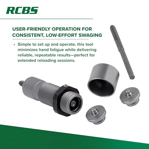 RCBS Primer Pocket Swager Combo-2 matrice de recalibrage d'amorce