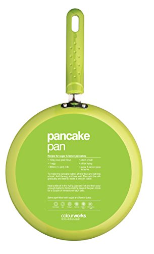 Kitchen Craft 24 Cm Colourworks Nonstick Crepe Pan, Green #TOP2