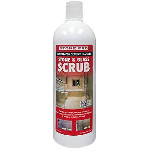 StonePro – Stone & Glass Scrub (1 Quart – 32 Fl Oz) (For Cleaning Granite Countertops, Travertine Showers, Glass Shower Doors & Glass Shower Enclosures) Cover