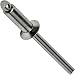 Stainless Steel Pop Rivets 3/16" x 1/2" Flat Countersunk Head Blind 6-8 Gap .376" - .500" Quantity 50 by Fastenere