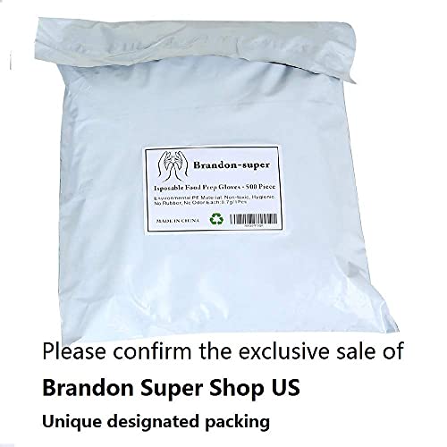Chyang Einweghandschuhe zur Lebensmittelzubereitung, 500 Stück, Kunststoff, lebensmittelecht, Einweghandschuhe… – Bild 8