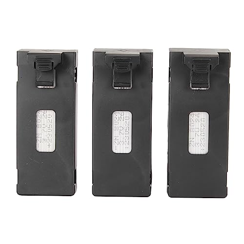 3PCS 3.7V 2600mAh Lithium Battery for E88 for Brushless for 