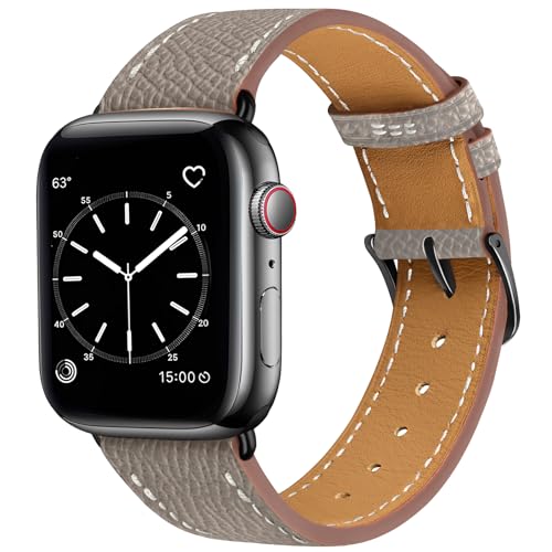 LUCO LAVAI �R���p�`�u�� �A�b�v���E�H�b�` �o���h ���f�B�[�X ���U�[ 42mm 40mm 41mm 38mm �R���p�`�u�� Apple Watch �o���h �v �j�����p ������� �����x���g for iWatch se3/se2/Series1