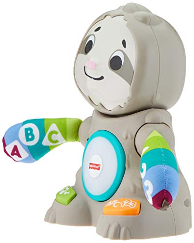 Fisher-Price GHY91 - Linkimals Lenige Luiaard, babyspeeltje met muziek en lichtjes - Afbeelding 3