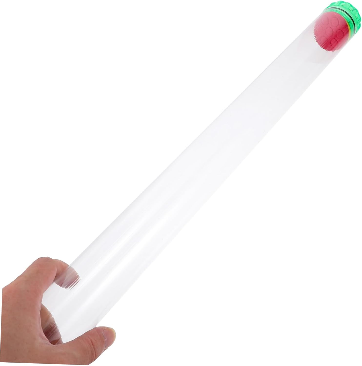 YARNOW 2Pcs PVC Fishing Float Tubes Large Fish Floats Holder Storage for Fishing Gear for Anglers and Enthusiasts Random Color