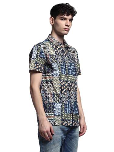 Image of Jack & Jones Men's Printed Relaxed Fit Shirt